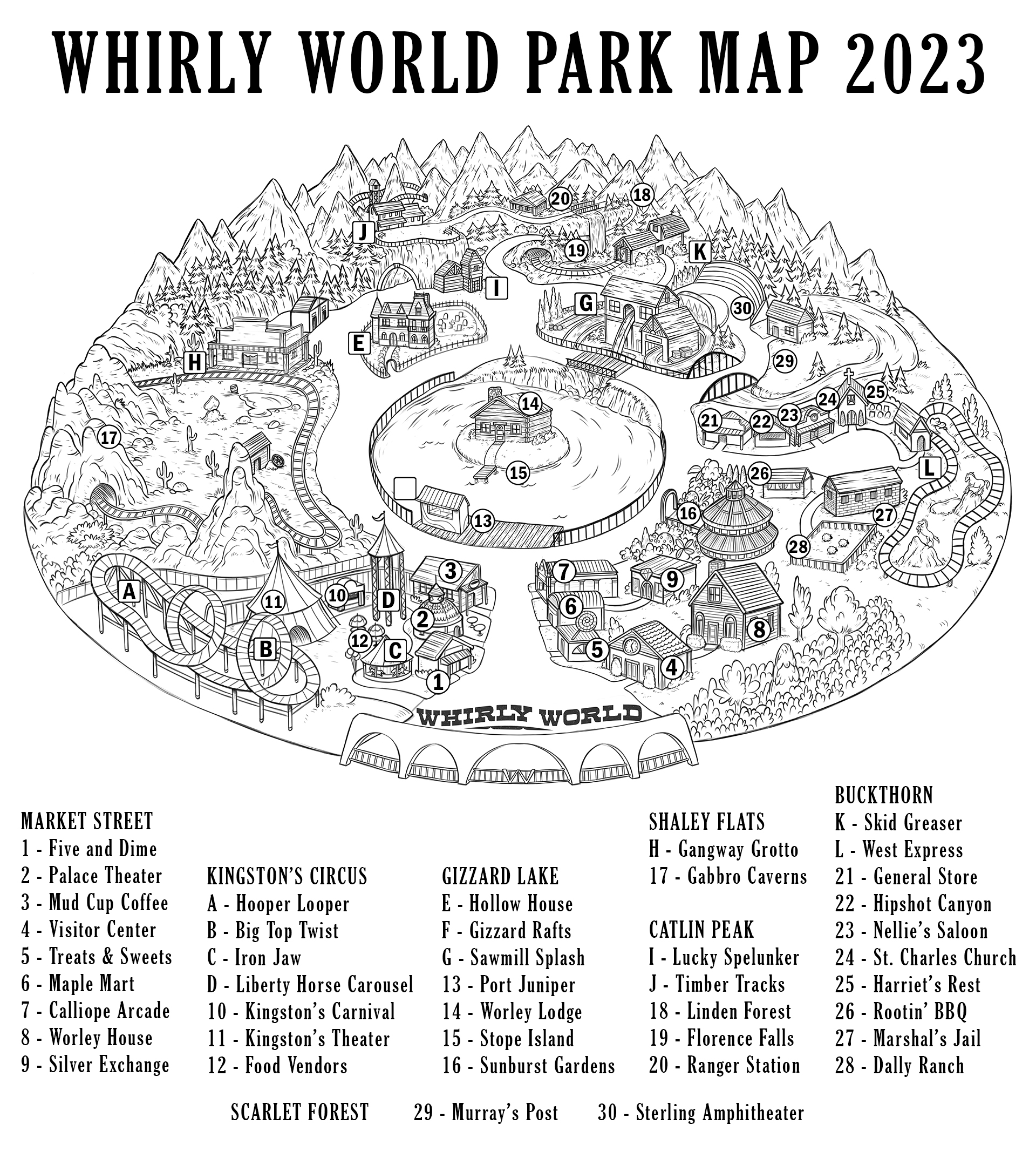 Whirly World Map